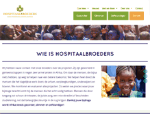 Tablet Screenshot of hospitaalbroeders.nl
